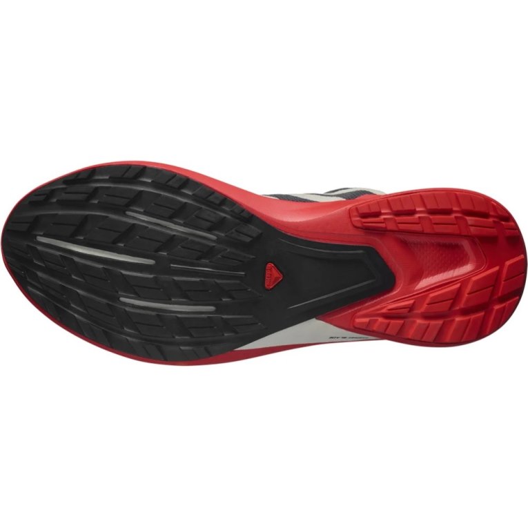 Sapatilhas Trail Running Salomon Hypulse Masculino Pretas Vermelhas | PT C09578